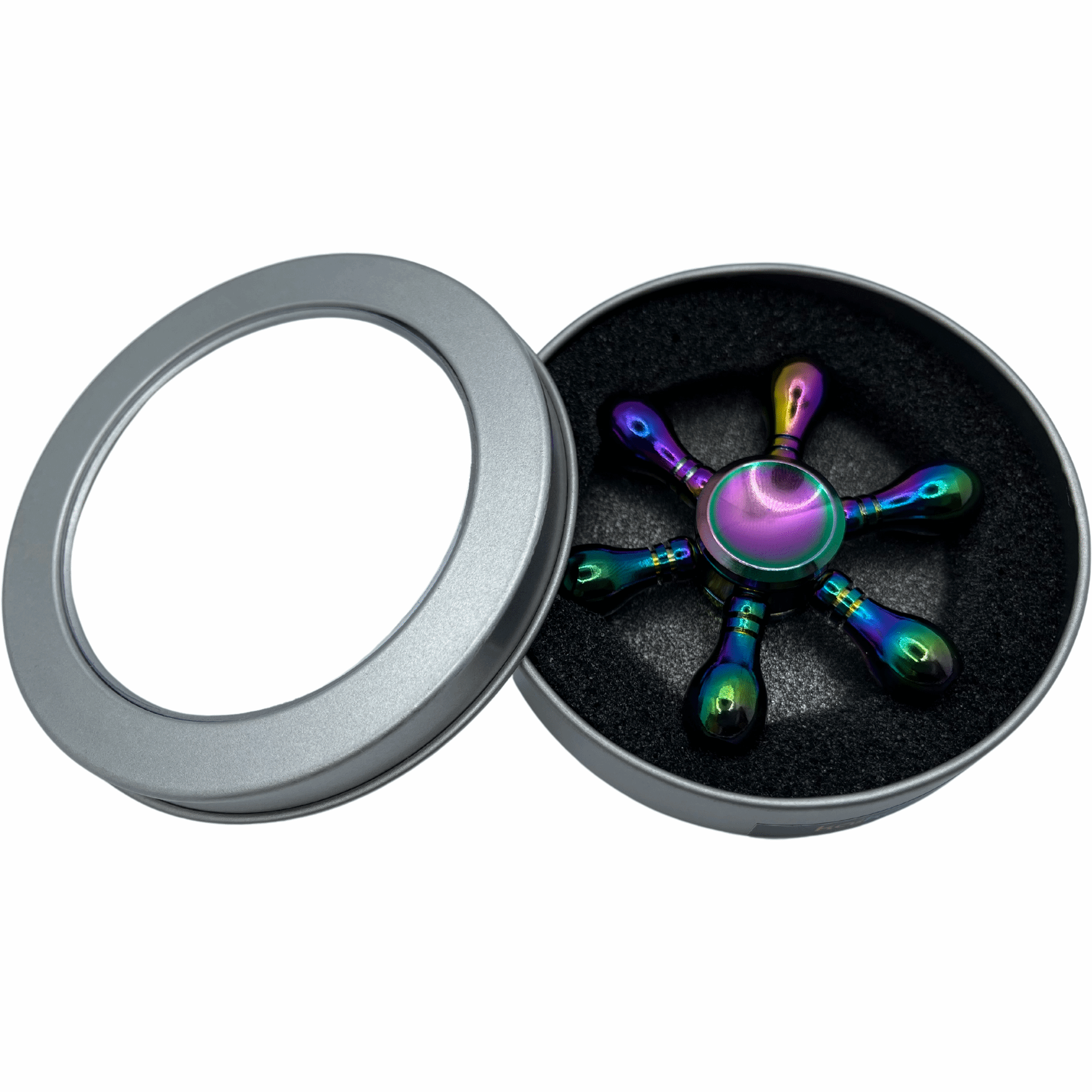 Wheel Spinner Metal Fidget - Sensory Circle