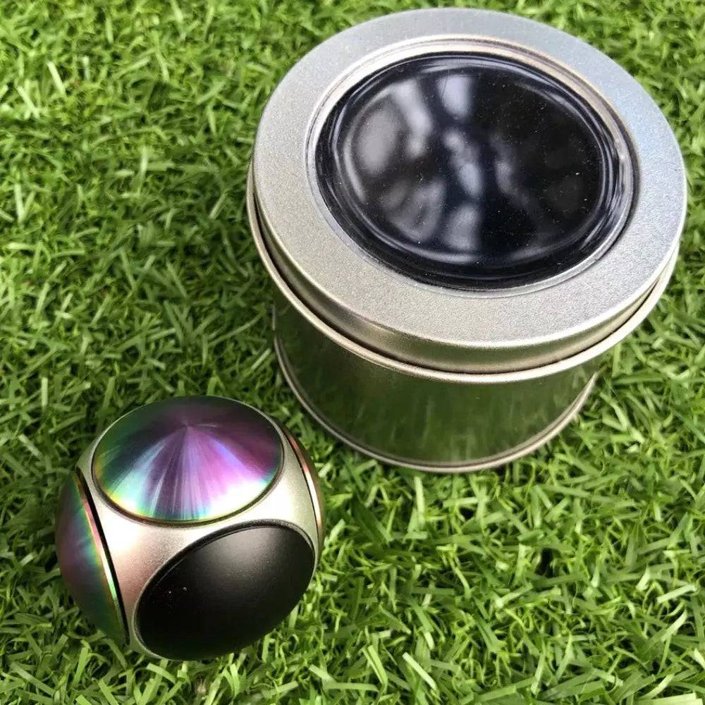 Sphere Spinner Metal Fidget 80 grams - Sensory Circle