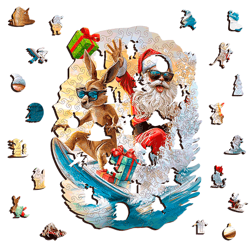 Santa and Koala - Sensory Circle