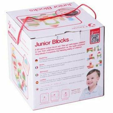Wooden Junior Blocks - 50 pce - Sensory Circle