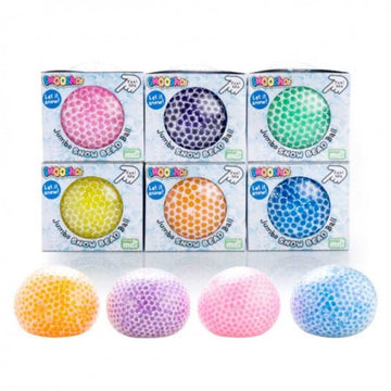 Smoosho's Jumbo Snow Bead Ball - Sensory Circle