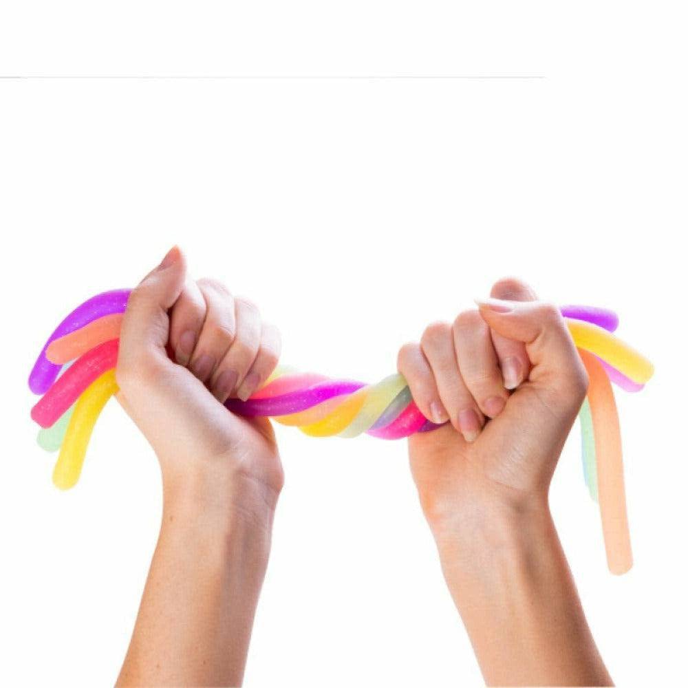 Pullie Pal Stretch Glitter Noodles - Sensory Circle