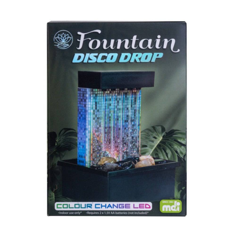 LED Disco Back Drop Water Feature Fountain - Sensory Circle