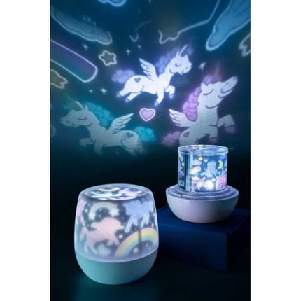 Lil Dreamers Lumi-Go-Round Unicorn Rotating Projector Light - Sensory Circle