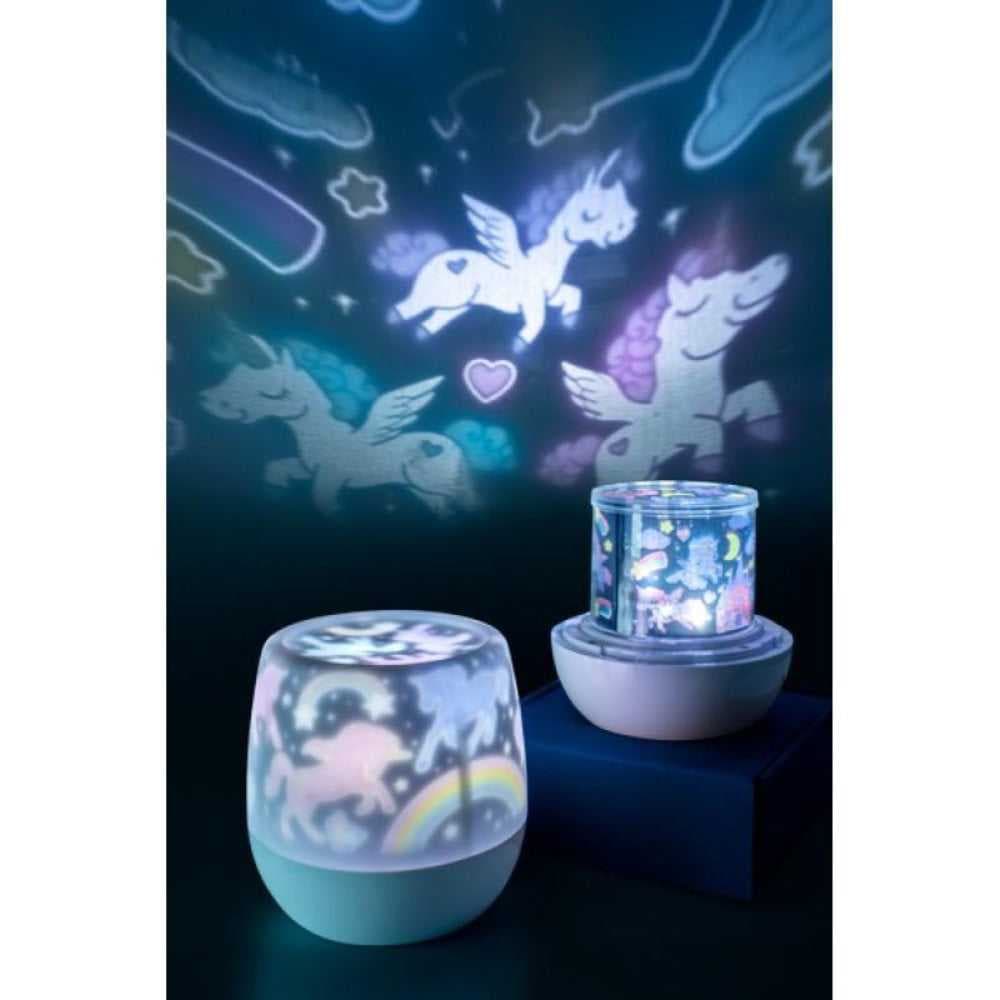 Lil Dreamers Lumi-Go-Round Unicorn Rotating Projector Light - Sensory Circle