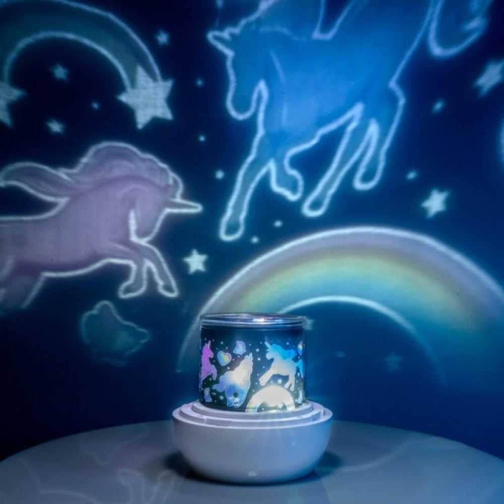 Lil Dreamers Lumi-Go-Round Unicorn Rotating Projector Light - Sensory Circle