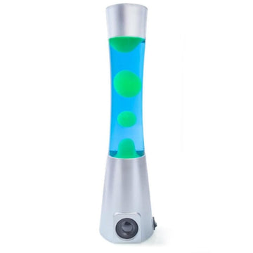 Silver/Blue/Yellow Motion Lamp Bluetooth Speaker - Sensory Circle