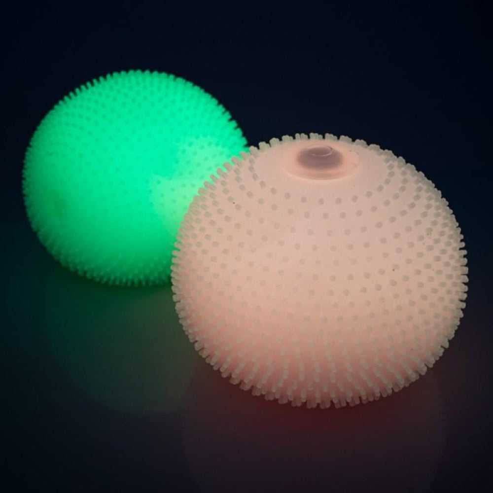Smoosho's Jumbo Spiky Glow-in-the-Dark Ball - Sensory Circle