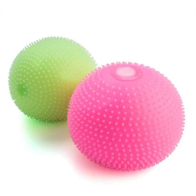 Smoosho's Jumbo Spiky Glow-in-the-Dark Ball - Sensory Circle
