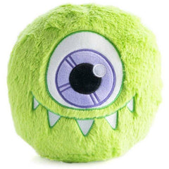 Smoosho's Pals Monsterlings Oli Plush is a soft green one-eyed monster plush toy with small teeth details.