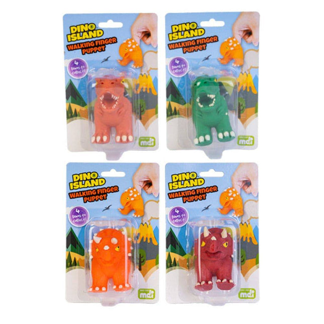 Dino Walking Finger Puppet - Sensory Circle