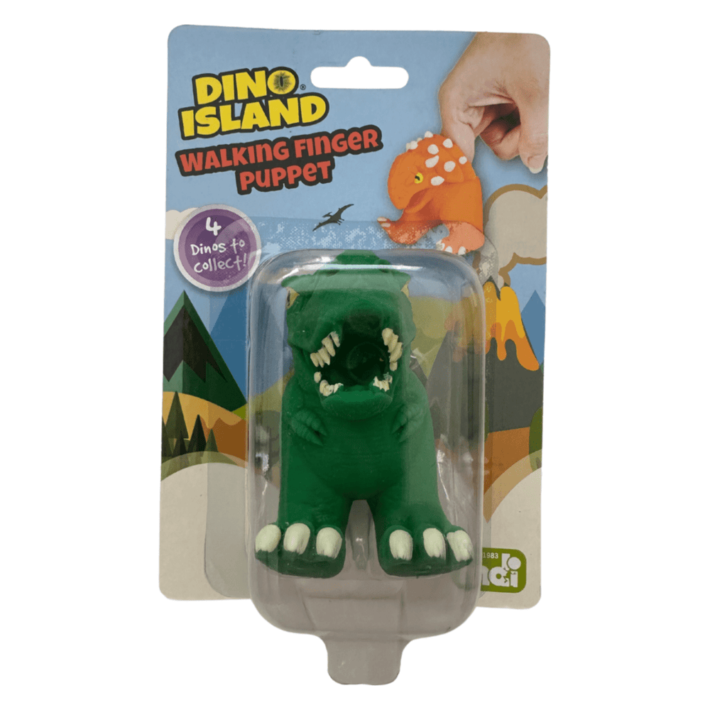 Dino Walking Finger Puppet - Sensory Circle