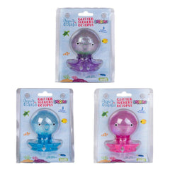 Smoosho’s Glitter Suckers Octopus sensory fidget toys in purple, blue, and pink to help families thrive with calming tools.