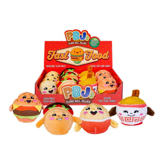 Fast Food Plush Ball Jellies - Sensory Circle