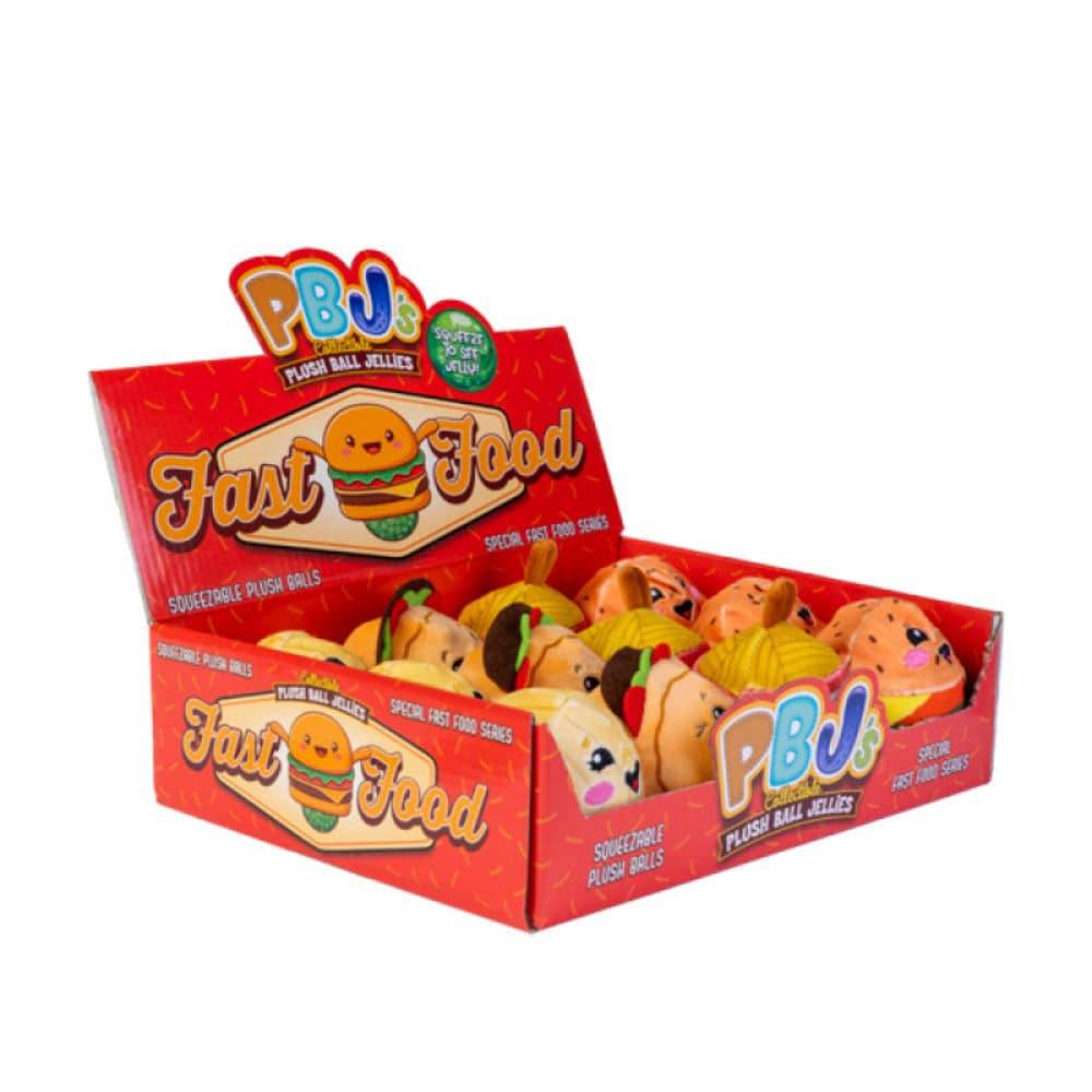 Fast Food Plush Ball Jellies - Sensory Circle