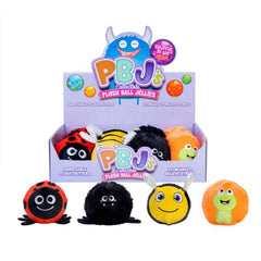 Bugs Plush Ball Jellies soft, colorful squishable critters designed to calm, connect and support families.