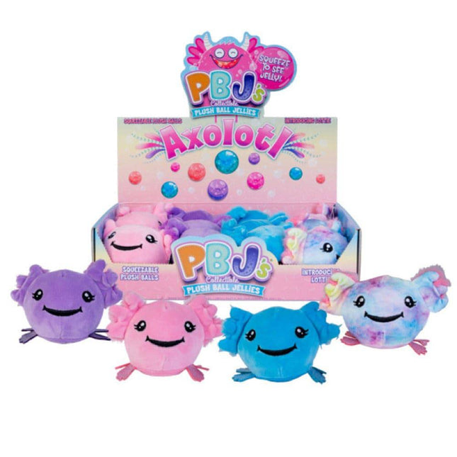 Axolotl Plush Ball Jellies - Sensory Circle
