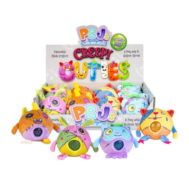 Creepy Cuties Plush Ball Jellies - Sensory Circle