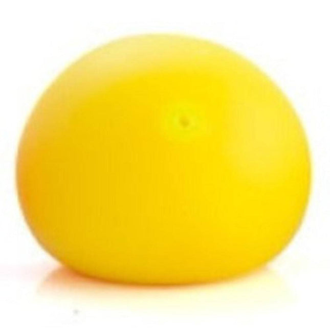 Smoosho's Jumbo Colour Change Ball in yellow, soft and squishy sensory toy for tactile play and stress relief