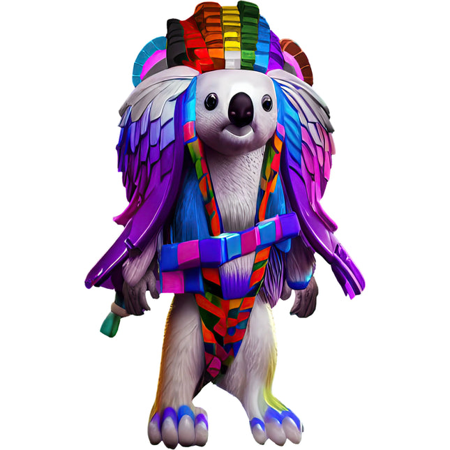 Koala for Pride Wooden Puzzle - Sensory Circle