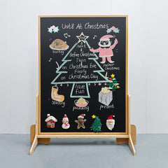 Magnetic Duo Board: White & Black JoyKids
