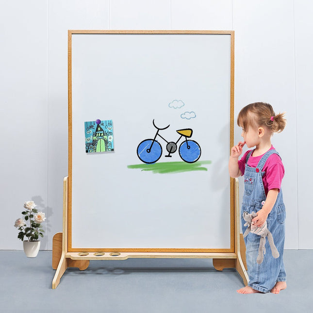Magnetic Duo Board: White & Black JoyKids