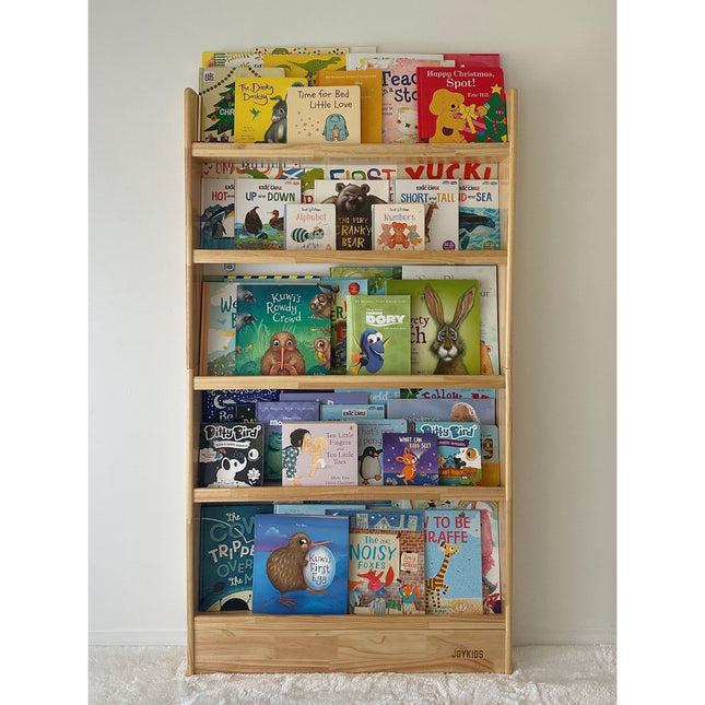 SpaceSaver 80cm Bookshelf with 5 Tier - SolidWood