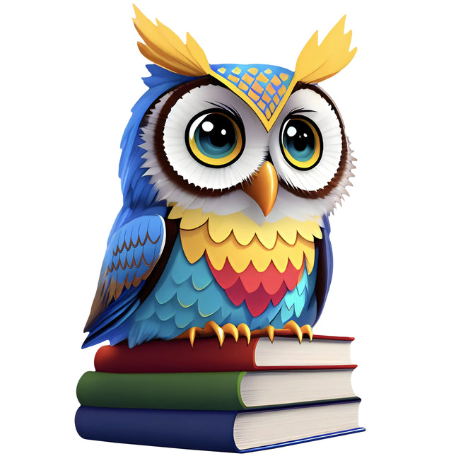 Book Owl - Sensory Circle