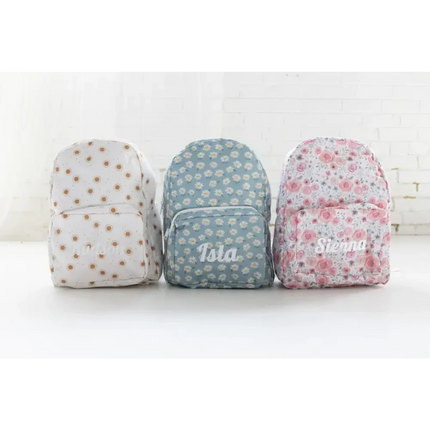 Personalised Kids Backpack - Safari Timber Tinkers