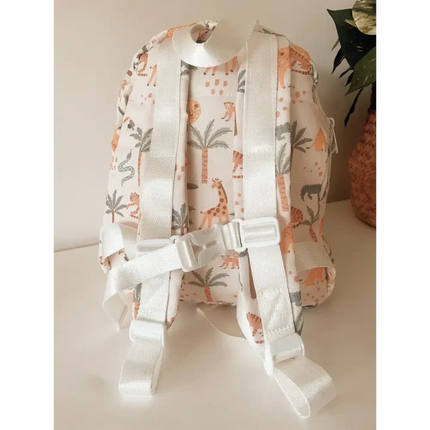 Personalised Kids Backpack - Safari Timber Tinkers