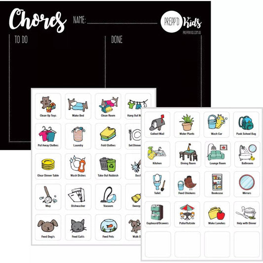 Chore Chart Set (A4)