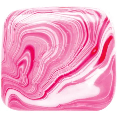 Schylling - Candy Swirl Nice Cube Nee Doh pink and white marbled sensory squishy fidget cube