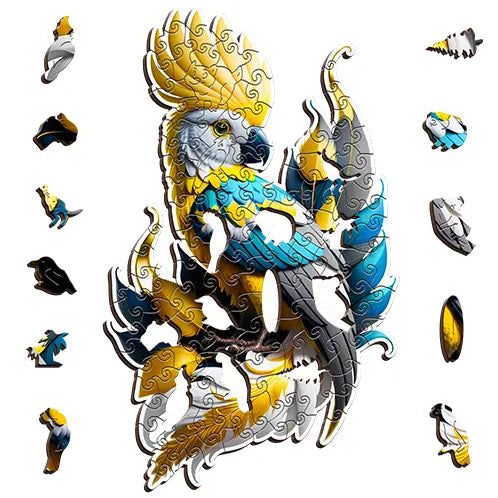 Yellow Crested Cock - Sensory Circle