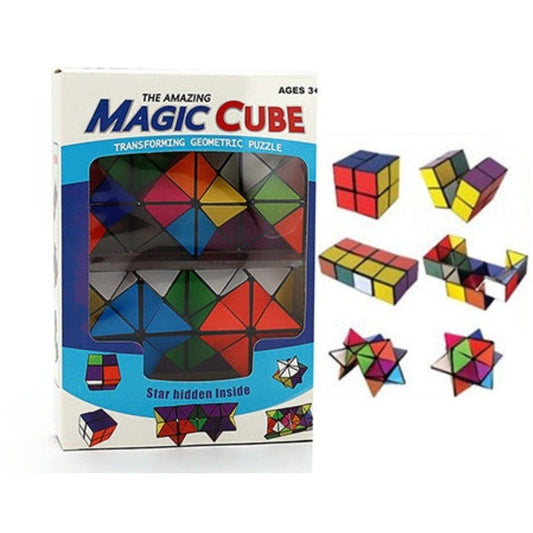 Star Cube Transforming Puzzle (2 IN 1)