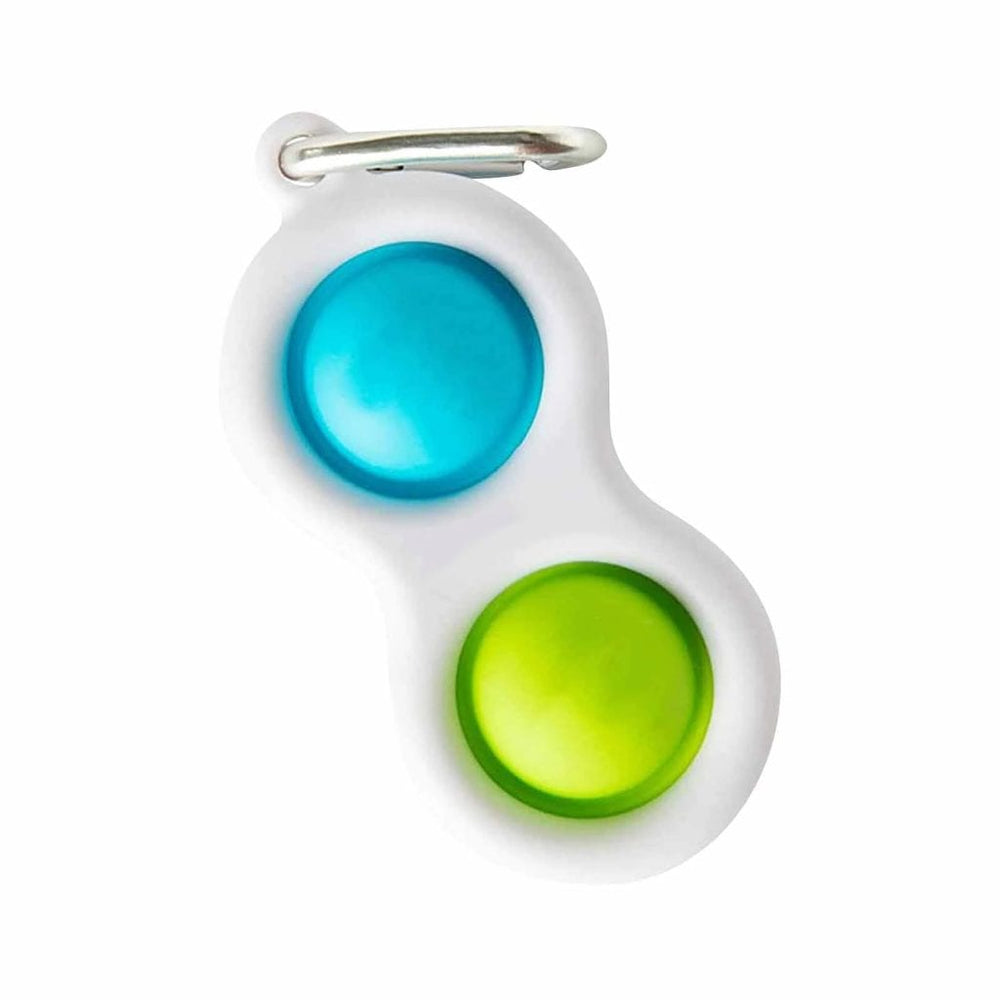 Simple Dimple Pop It Fidget Toy Keyring - Sensory Circle