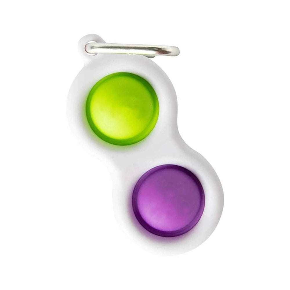 Simple Dimple Pop It Fidget Toy Keyring - Sensory Circle