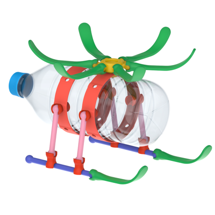 Aircraft Invention Building Kit - Toyi TINNITOTS