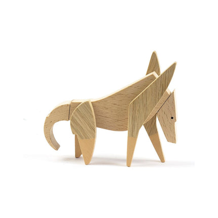 Wooden Magnetic - Dingo Puzzle Toy - Sensory Circle