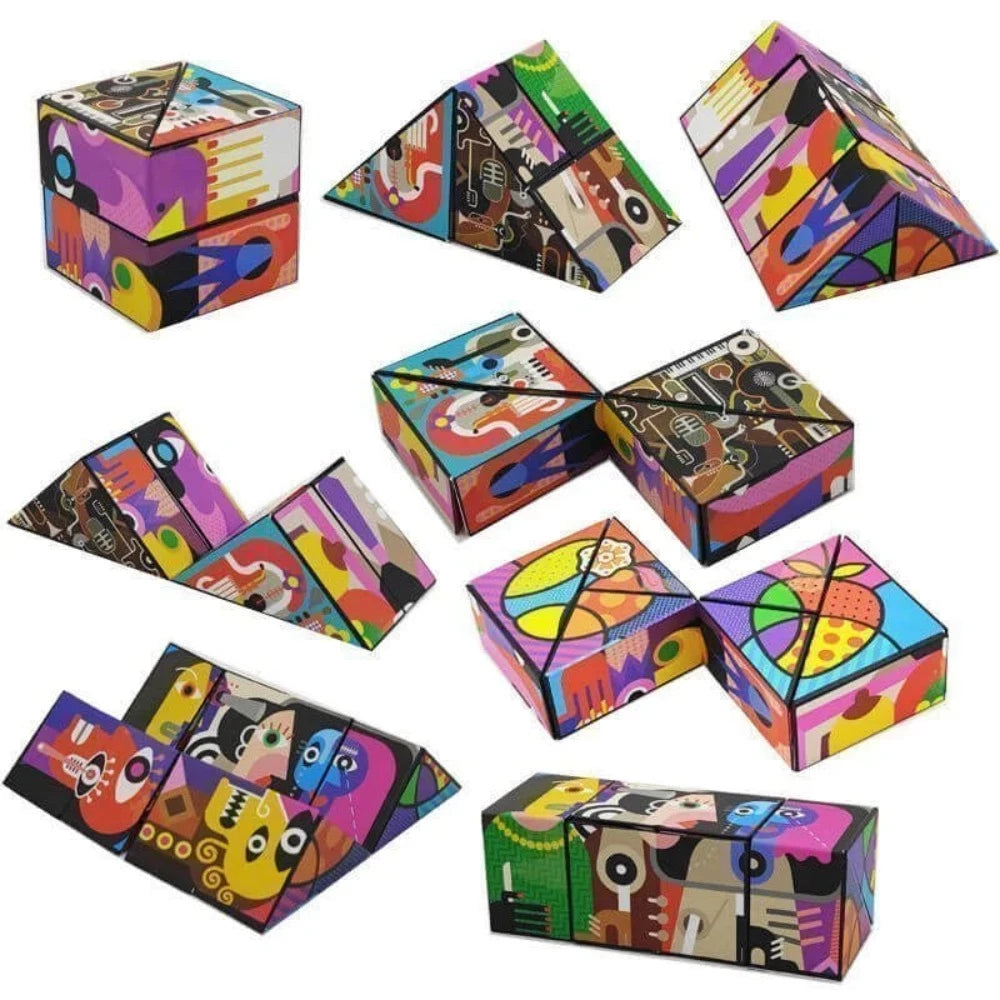 Infinity Cube 3d Changeable Shape Shifting Puzzle - Sensory Circle