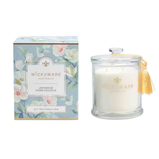 Wick2Ware Australia Scented Candle Japanese Honeysuckle380g/14.1 OZ