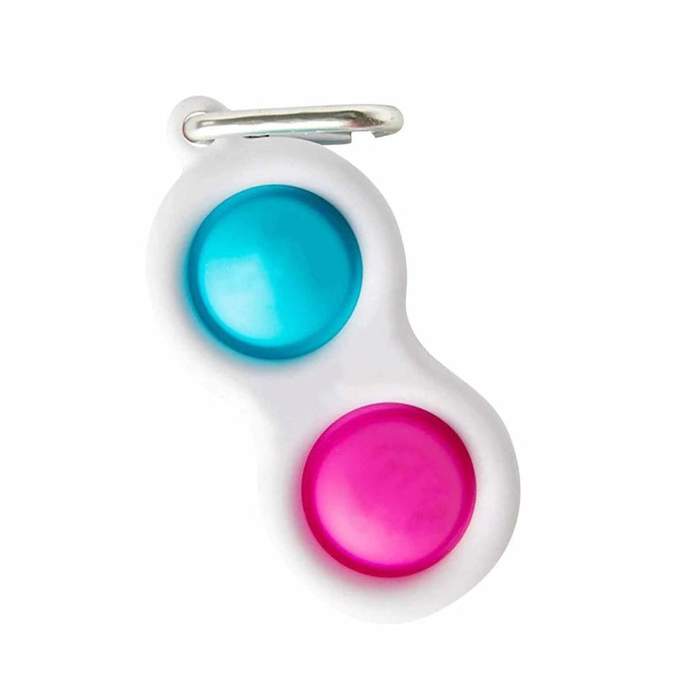 Simple Dimple Pop It Fidget Toy Keyring - Sensory Circle